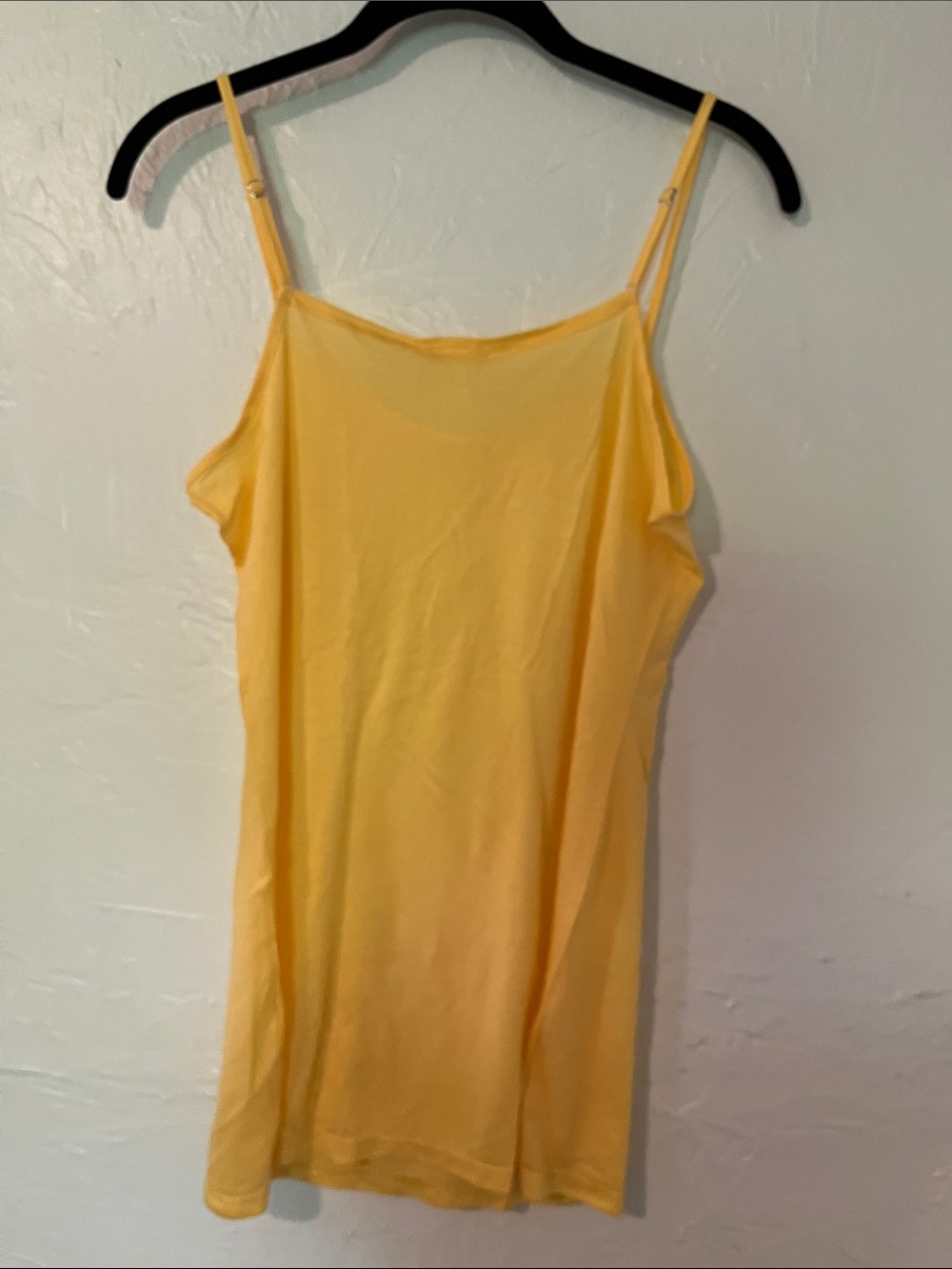Hanro Yellow Slim Silk-Blend Cami - Picture 4 of 4